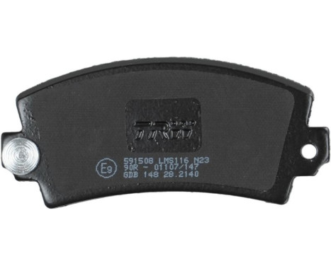 Brake Pad Set, disc brake COTEC GDB148 TRW, Image 7