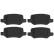 Brake Pad Set, disc brake COTEC GDB1481 TRW, Thumbnail 5