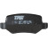 Brake Pad Set, disc brake COTEC GDB1481 TRW, Thumbnail 7