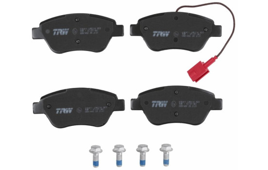 Brake Pad Set, disc brake COTEC GDB1482 TRW, Image 4