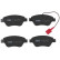 Brake Pad Set, disc brake COTEC GDB1482 TRW, Thumbnail 6