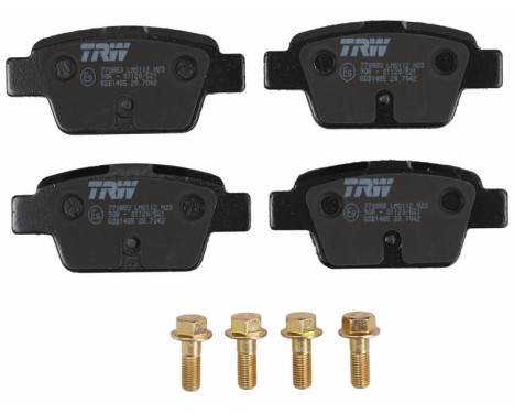 Brake Pad Set, disc brake COTEC GDB1485 TRW, Image 4