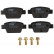 Brake Pad Set, disc brake COTEC GDB1485 TRW, Thumbnail 4