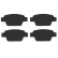 Brake Pad Set, disc brake COTEC GDB1485 TRW, Thumbnail 5