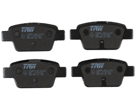 Brake Pad Set, disc brake COTEC GDB1485 TRW, Image 6