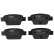Brake Pad Set, disc brake COTEC GDB1485 TRW, Thumbnail 6