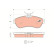 Brake Pad Set, disc brake COTEC GDB1496 TRW, Thumbnail 2