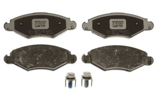 Brake Pad Set, disc brake COTEC GDB1500 TRW, Image 3