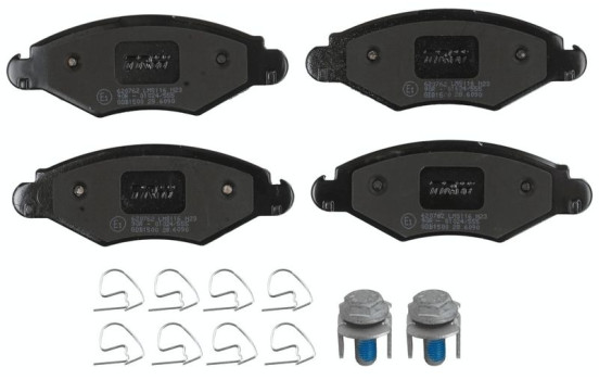Brake Pad Set, disc brake COTEC GDB1500 TRW, Image 4
