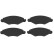 Brake Pad Set, disc brake COTEC GDB1500 TRW, Thumbnail 5