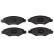 Brake Pad Set, disc brake COTEC GDB1500 TRW, Thumbnail 6