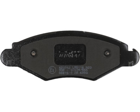 Brake Pad Set, disc brake COTEC GDB1500 TRW, Image 7