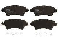 Brake Pad Set, disc brake COTEC GDB1501 TRW
