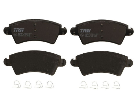 Brake Pad Set, disc brake COTEC GDB1501 TRW