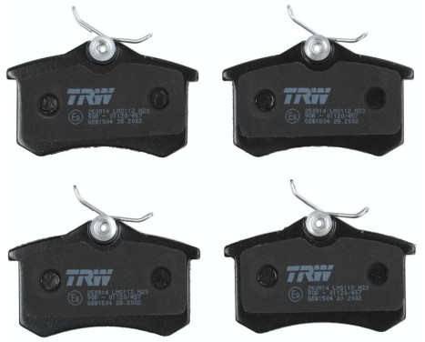 Brake Pad Set, disc brake COTEC GDB1504 TRW, Image 5