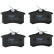 Brake Pad Set, disc brake COTEC GDB1504 TRW, Thumbnail 5