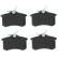 Brake Pad Set, disc brake COTEC GDB1504 TRW, Thumbnail 6