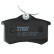 Brake Pad Set, disc brake COTEC GDB1504 TRW, Thumbnail 7