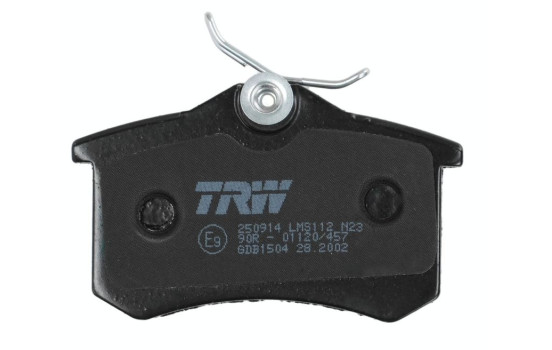 Brake Pad Set, disc brake COTEC GDB1504 TRW, Image 7