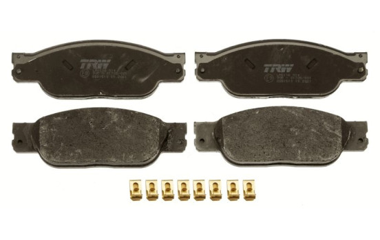 Brake Pad Set, disc brake COTEC GDB1510 TRW, Image 3