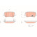 Brake Pad Set, disc brake COTEC GDB1515 TRW, Thumbnail 2