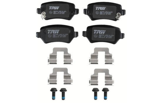 Brake Pad Set, disc brake COTEC GDB1515 TRW, Image 3