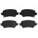 Brake Pad Set, disc brake COTEC GDB1515 TRW, Thumbnail 4