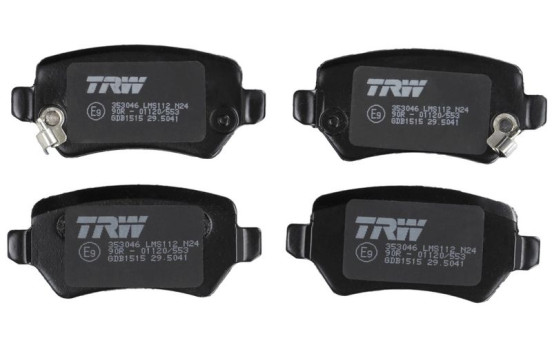 Brake Pad Set, disc brake COTEC GDB1515 TRW, Image 5