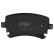 Brake Pad Set, disc brake COTEC GDB1516 TRW, Thumbnail 6
