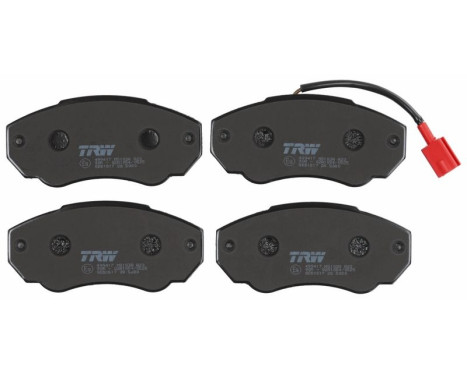 Brake Pad Set, disc brake COTEC GDB1517 TRW, Image 4