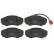 Brake Pad Set, disc brake COTEC GDB1517 TRW, Thumbnail 4