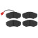 Brake Pad Set, disc brake COTEC GDB1517 TRW, Thumbnail 5