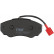 Brake Pad Set, disc brake COTEC GDB1517 TRW, Thumbnail 6