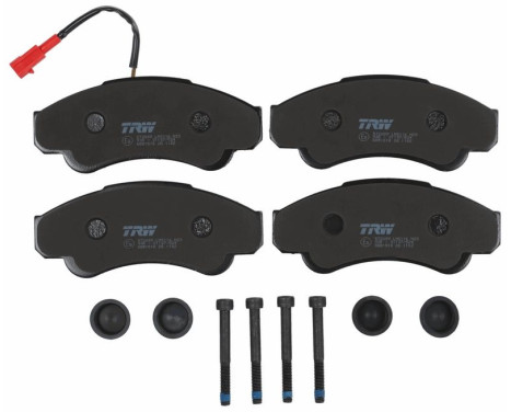 Brake Pad Set, disc brake COTEC GDB1518 TRW, Image 4