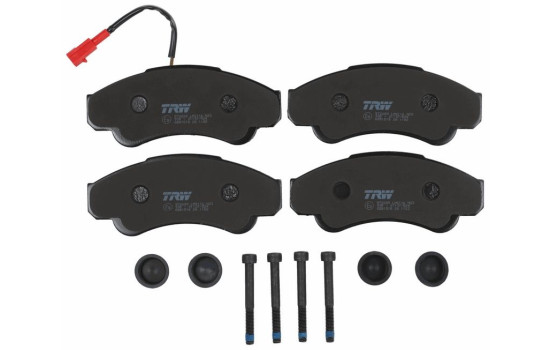 Brake Pad Set, disc brake COTEC GDB1518 TRW, Image 4