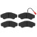 Brake Pad Set, disc brake COTEC GDB1518 TRW, Thumbnail 5