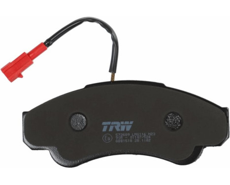 Brake Pad Set, disc brake COTEC GDB1518 TRW, Image 7