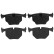 Brake Pad Set, disc brake COTEC GDB1530 TRW, Thumbnail 4