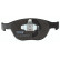 Brake Pad Set, disc brake COTEC GDB1532 TRW, Thumbnail 6