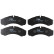 Brake Pad Set, disc brake COTEC GDB1534 TRW, Thumbnail 3