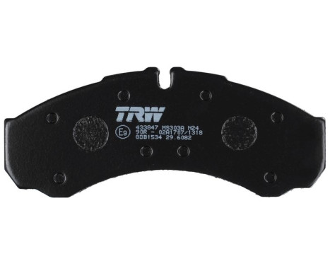 Brake Pad Set, disc brake COTEC GDB1534 TRW, Image 5
