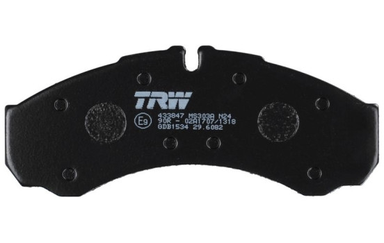 Brake Pad Set, disc brake COTEC GDB1534 TRW, Image 5