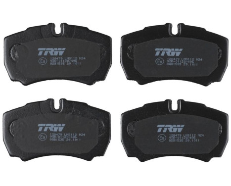 Brake Pad Set, disc brake COTEC GDB1535 TRW, Image 4