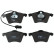 Brake Pad Set, disc brake COTEC GDB1538 TRW, Thumbnail 4