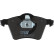Brake Pad Set, disc brake COTEC GDB1538 TRW, Thumbnail 6