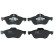 Brake Pad Set, disc brake COTEC GDB1540 TRW, Thumbnail 4
