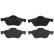 Brake Pad Set, disc brake COTEC GDB1540 TRW, Thumbnail 5