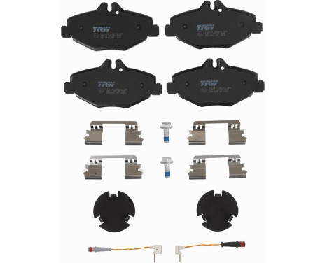 Brake Pad Set, disc brake COTEC GDB1542 TRW, Image 3