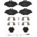 Brake Pad Set, disc brake COTEC GDB1542 TRW, Thumbnail 3