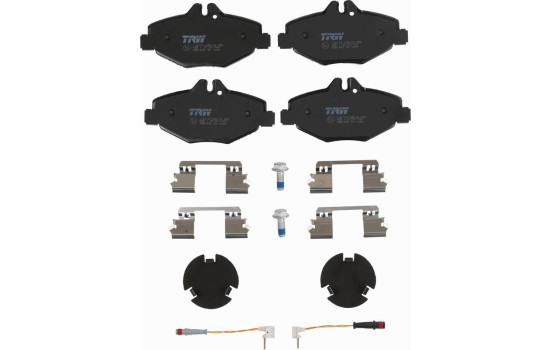 Brake Pad Set, disc brake COTEC GDB1542 TRW, Image 3